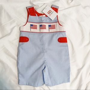 American Flag Boy shortall